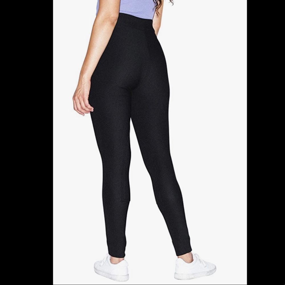 American Apparel - Riding Pants - Black - Women’s Size Medium